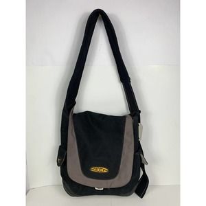 Keen HybridLife Transport Messenger Crossbody Rubber Base Bag Black Grey